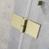 Radaway Essenza Pro Brushed Gold Kdj+S kabina 75x80x75cm lewa szczotkowane złoto 10097380-99-01L/10098075-01-01/10098075-01-01